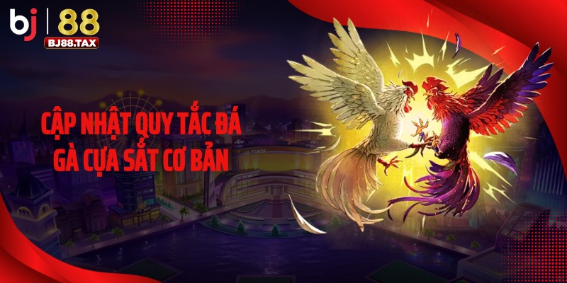 Cập nhật quy tắc đá gà cựa sắt cơ bản