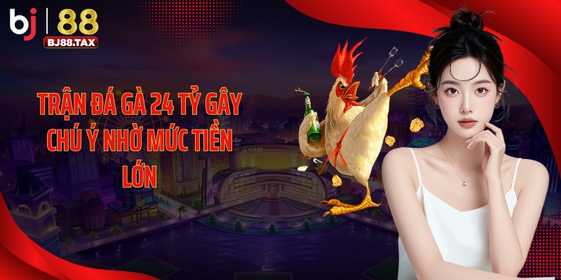 Trận đá gà 24 tỷ gây chú ý nhờ mức tiền lớn